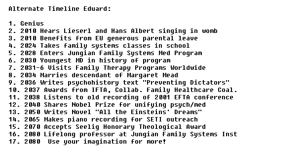 Alternate Timeline Eduard